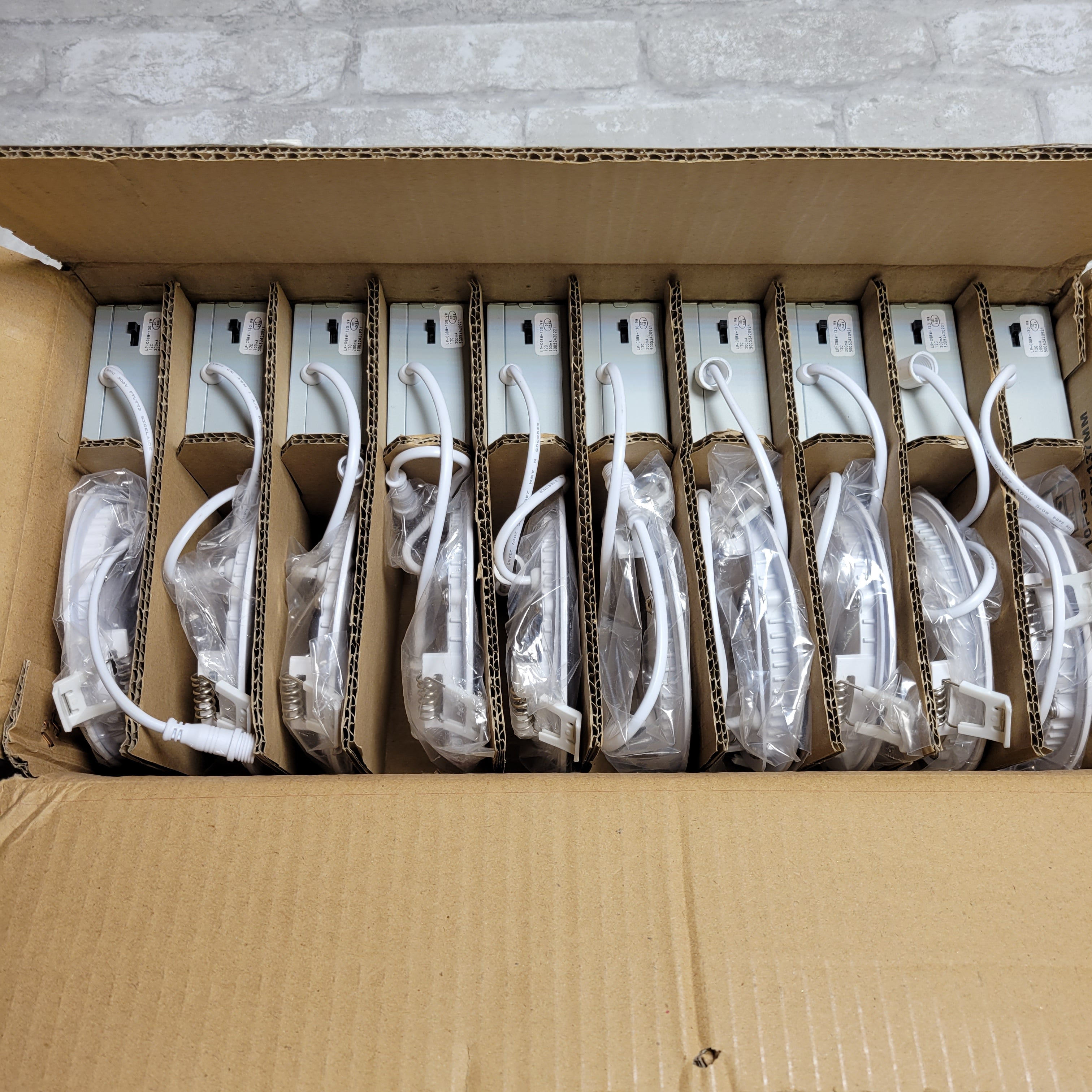 LED Recessed Lighting, 4" LED Downlight Recessed Ceiling Light, 10 Pack White (8033539850478)